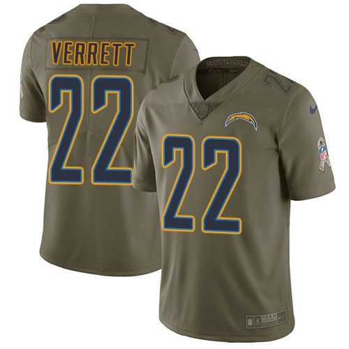 Nike Chargers 22 Jason Verrett Olive Salute To Service Limited Jersey Dzhi,We sell and wholesale Nike Chargers 22 Jason Verrett Olive Salute To Service Limited Jersey Dzhi on line form chian!